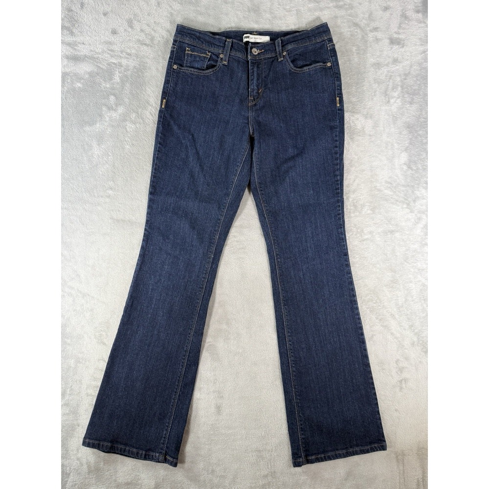 Levis 515 Jeans Womens 8M Blue Denim Bootcut Flap Pocket